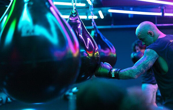 Работа с боксерской грушей