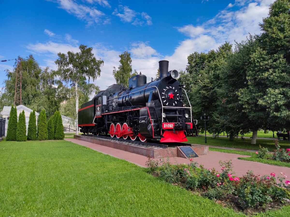 Паровоз Эр 762-91, Воронеж. Фото для иллюстрации