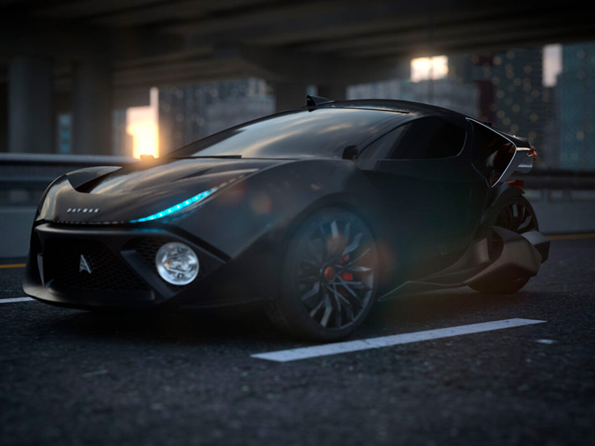 Электромобиль компании Daymak