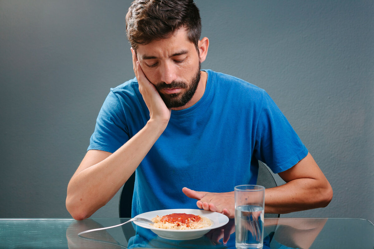 Потеря аппетита как симптом болезни