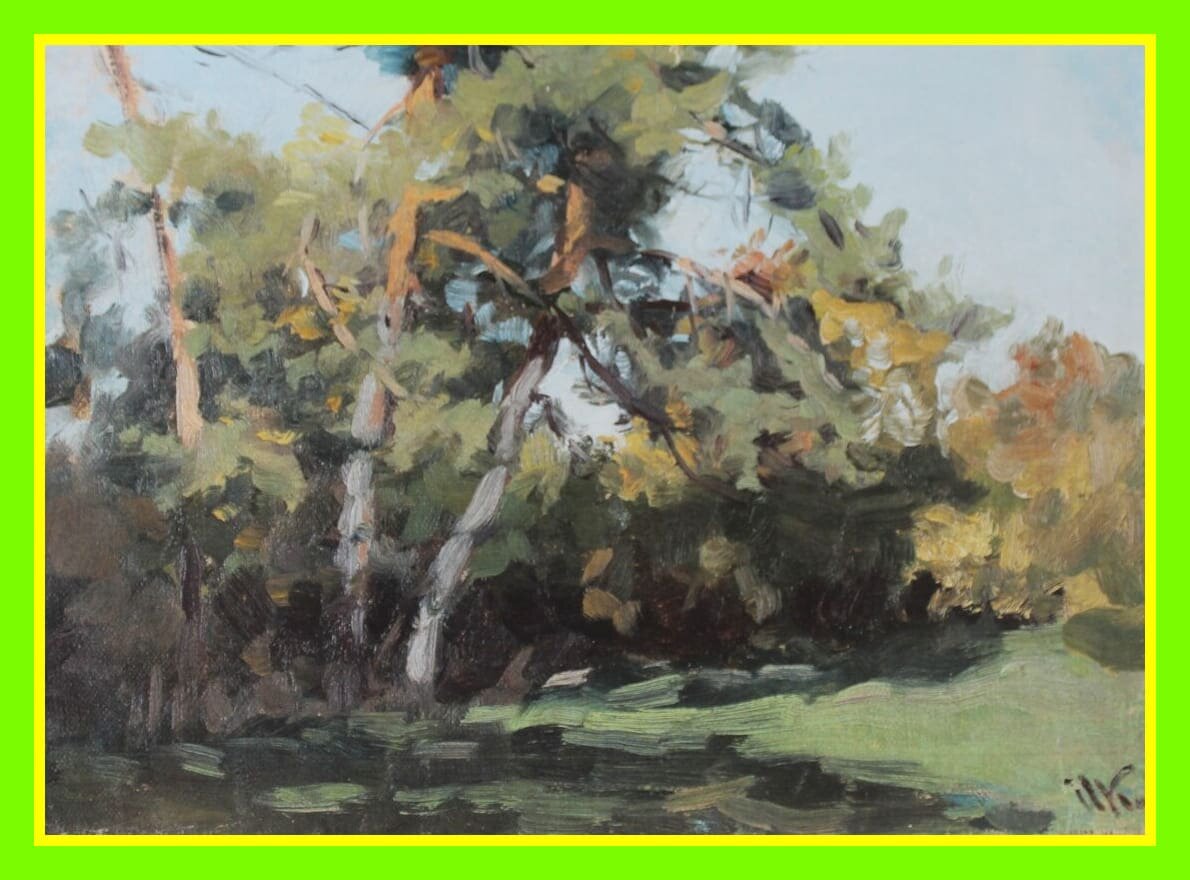 "Летний день". Куликов И.С. (1875-1941). Первая половина XX века. Холст, масло.