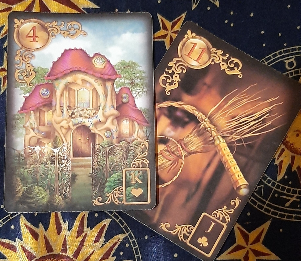 Расклад на таро Ленорман