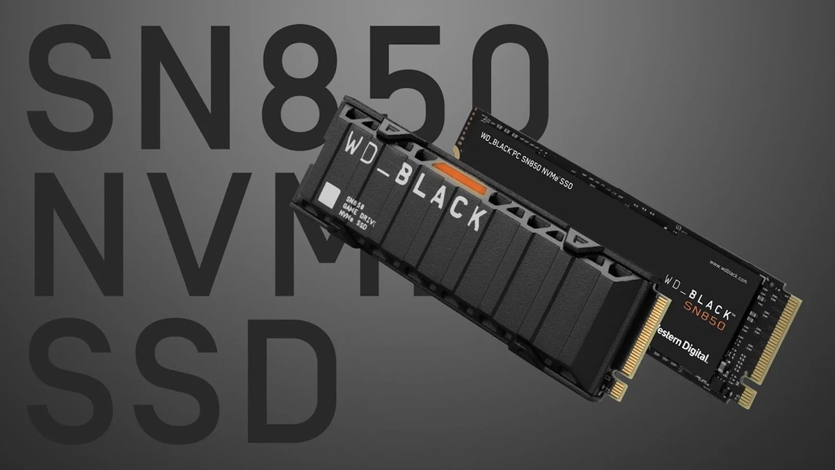 Игровой NVMe SSD WD_BLACK SN850