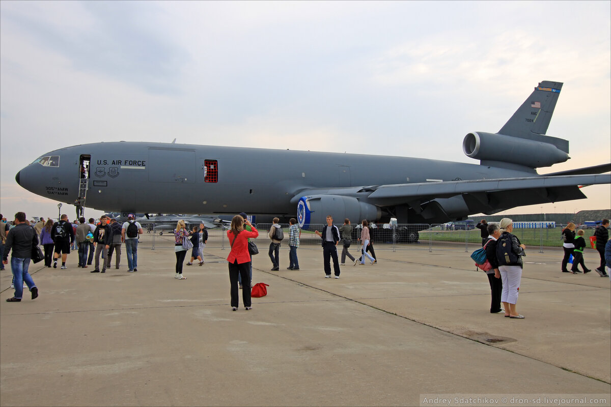 KC-10 «Extender» на авиасалоне МАКС-2011 в Жуковском