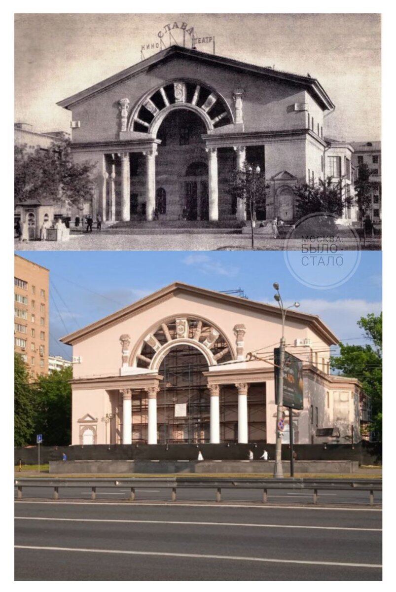 Шоссе Энтузиастов. Обе фотографии сделаны с одной точки с разницей около 60 лет