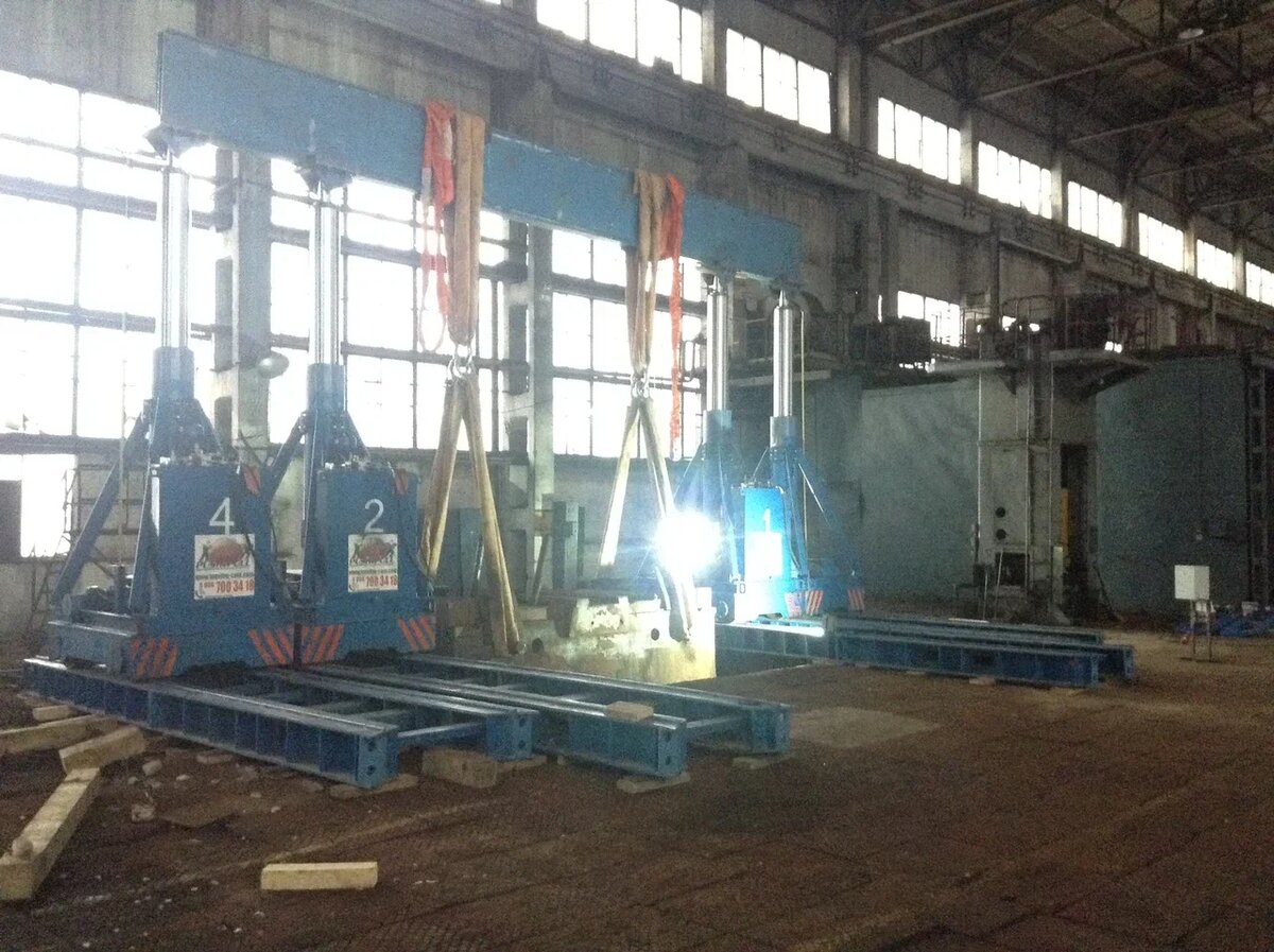 Монтаж прессов и прессового оборудования в Екатеринбурге