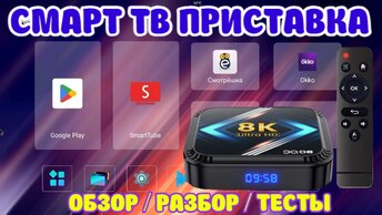 НОВИНКА! НЕДОРОГАЯ СМАРТ ТВ ПРИСТАВКА НА ANDROID 13 TV BOX DQ08 ROCKCHIP RK3528 ОБЗОР