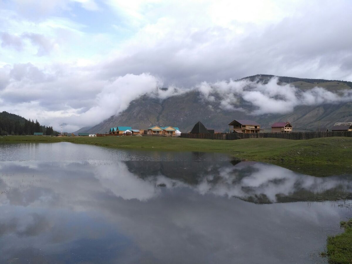 Акташ накануне вечером