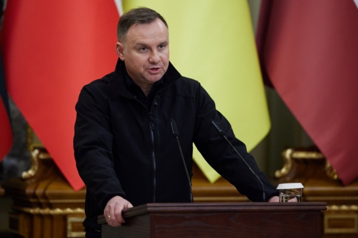    Анджей Дуда: Польша не нуждается в украинском зерне