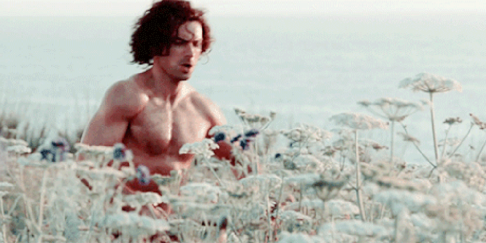 Британский актёр Эйдан Тёрнер, признанный секс-символ, в «Полдарке» раскрывается во всей красе.