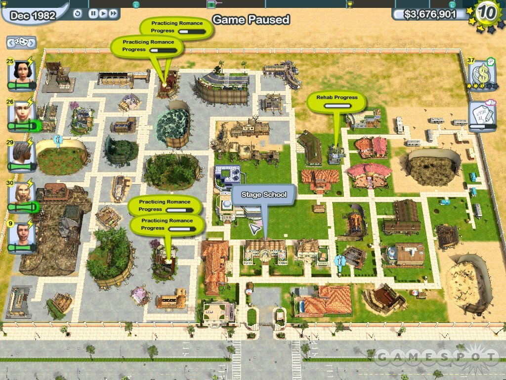 Простой и интуитивный интерфейс - "сладкая" оболочка The Movies