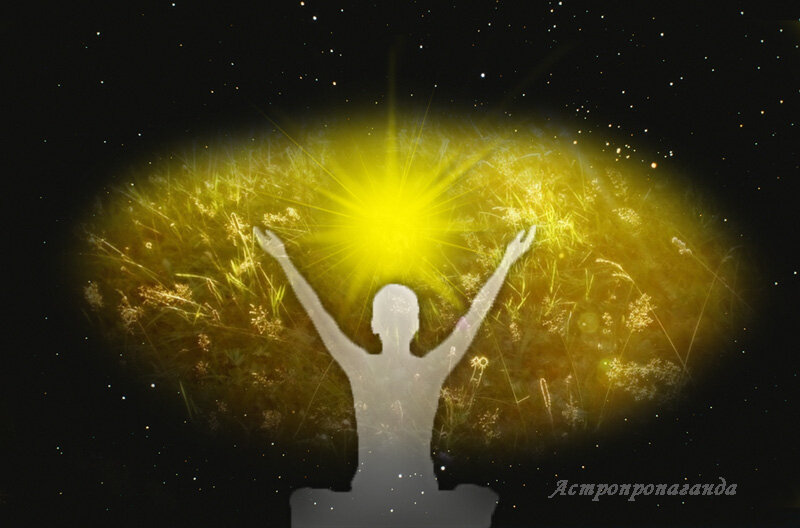 Коллаж Нины Стрелковой для канала «Астропропаганда». 