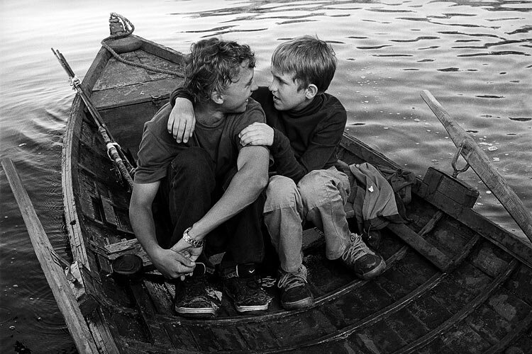 Владимир Гарин и Иван Добронравов в фильме «Возвращение», 2003 год