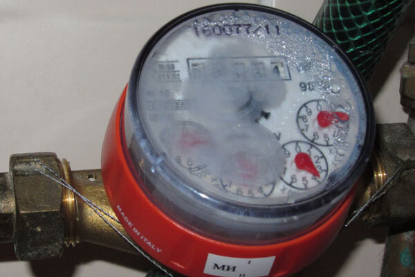 Что делать с запотевшим счётчиком воды?