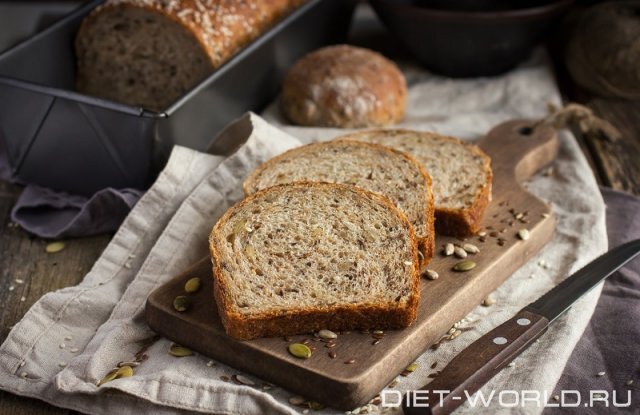 Ржаной хлеб без дрожжей с кефиром в духовке