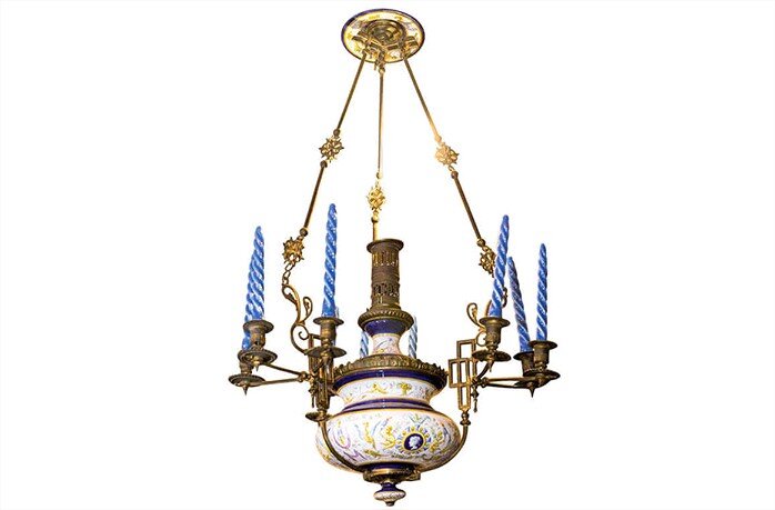 Керамическая люстра Talavera 