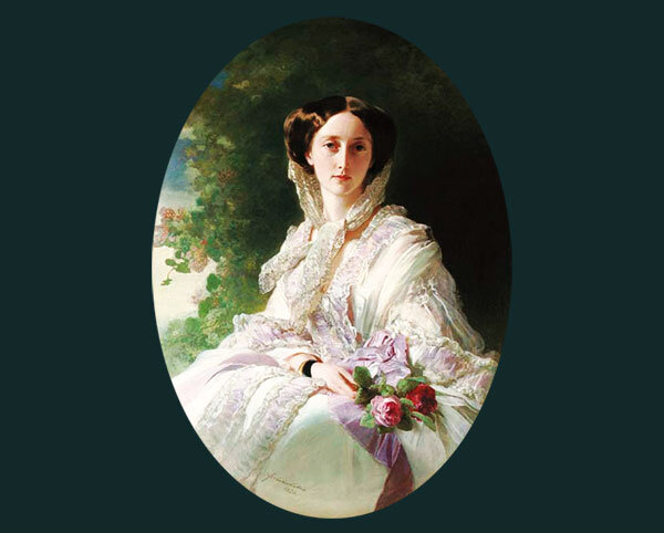 Ф. Винтерхальтер. Портрет Ольги Николаевны
