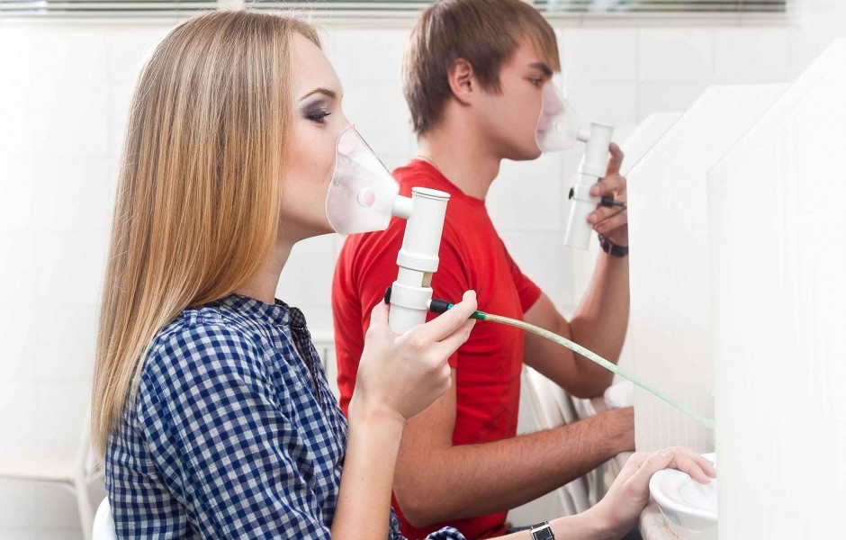 (на фото - лечение органов дыхания в санатории "Знание", курорт Сочи)