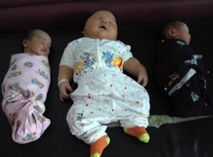 Чон Чун при рождении.