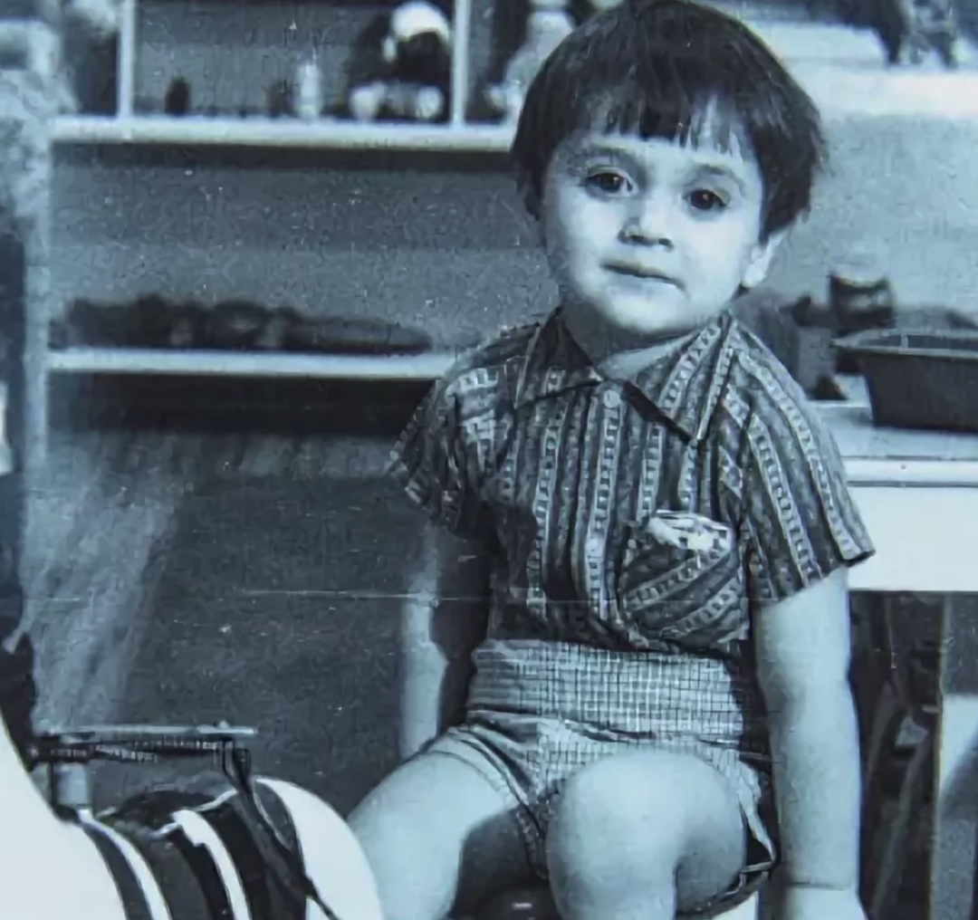 Максим Траньков в детстве