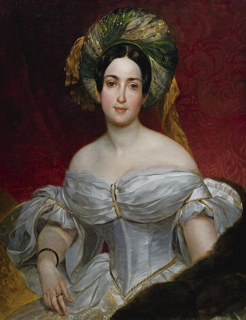 Аврора Демидова, Карл Брюллов, 1837 г., Константиновский дворец (Стрельна)