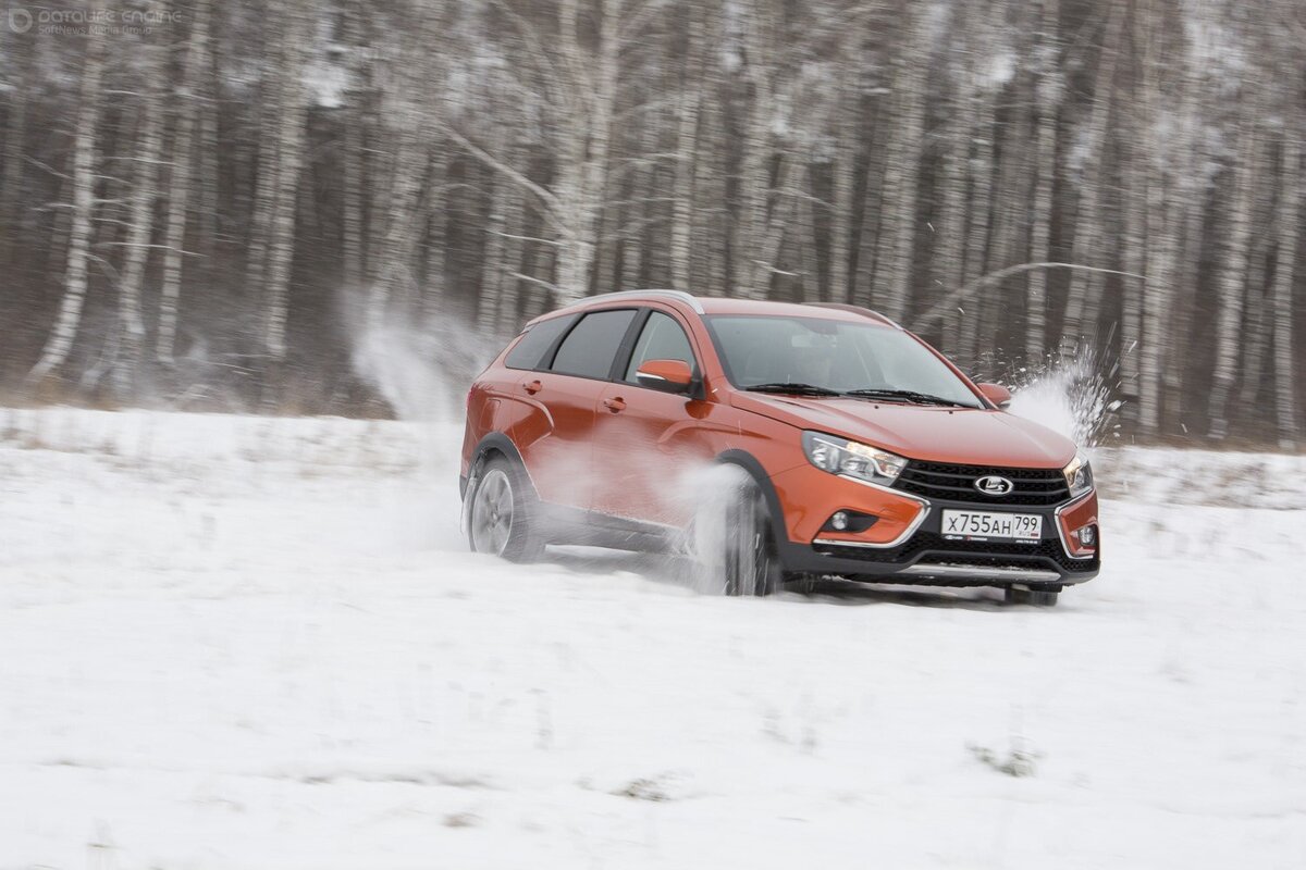 Lada Vesta 159 зима