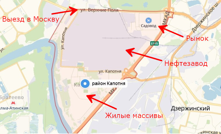 район капотня на карте. капотня на карте московской области. москва капотня на карте москвы. границы района капотня. капотня на карте.