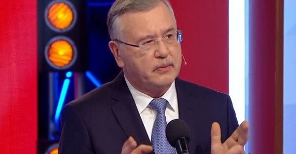 Кандидат в президенты Гриценко Анатолий Степанович.