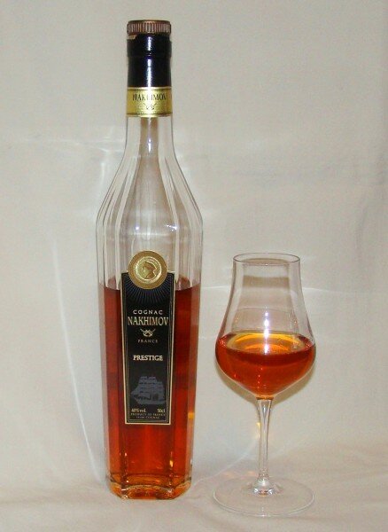 коньяк "Nakhimov Prestige Х.О. Cognac", от A. De Fussigny