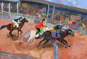 сюжетная работа для художественной школы