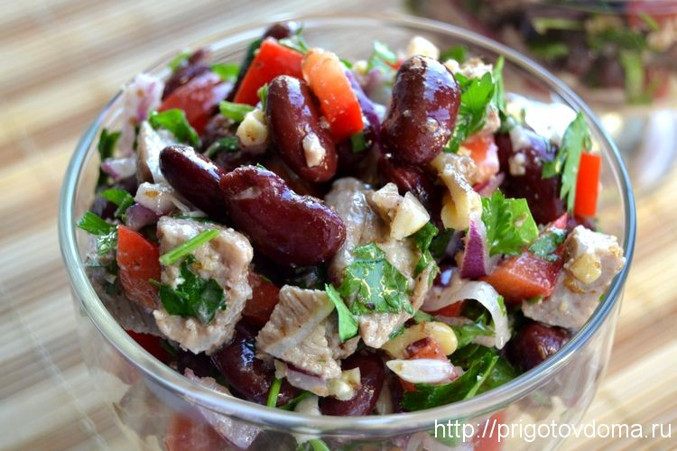 Салат "Тбилиси"