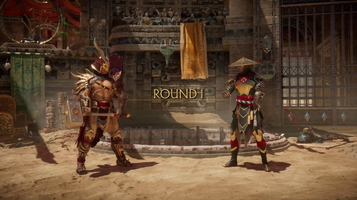 Фрагмент из игры Mortal Kombat 11