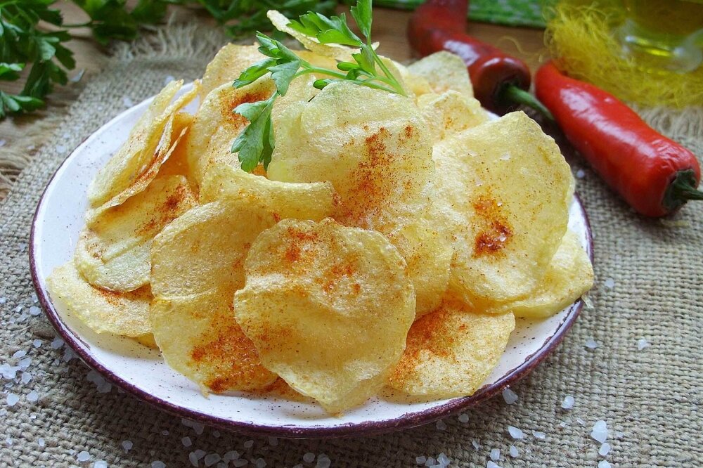 Рецепт картофельных чипсов