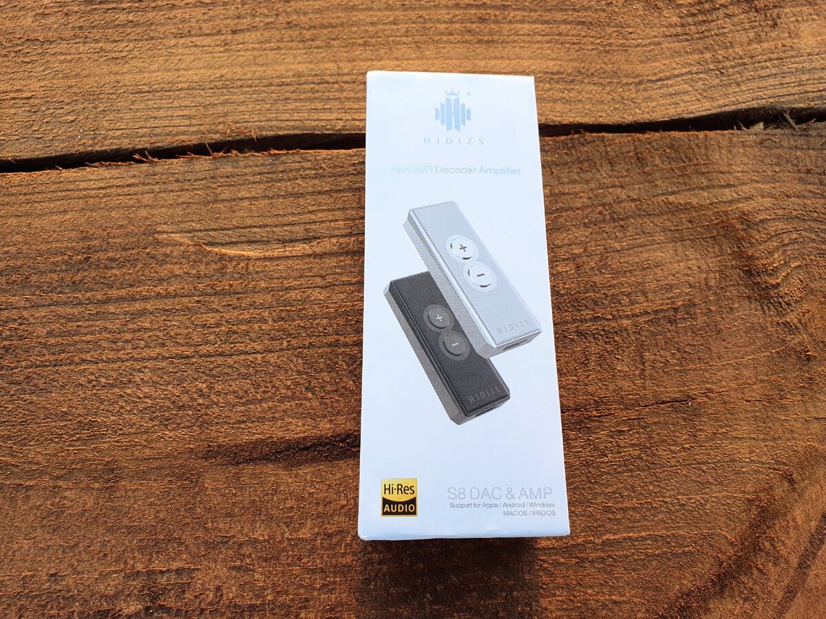 Упаковка Hidizs S8