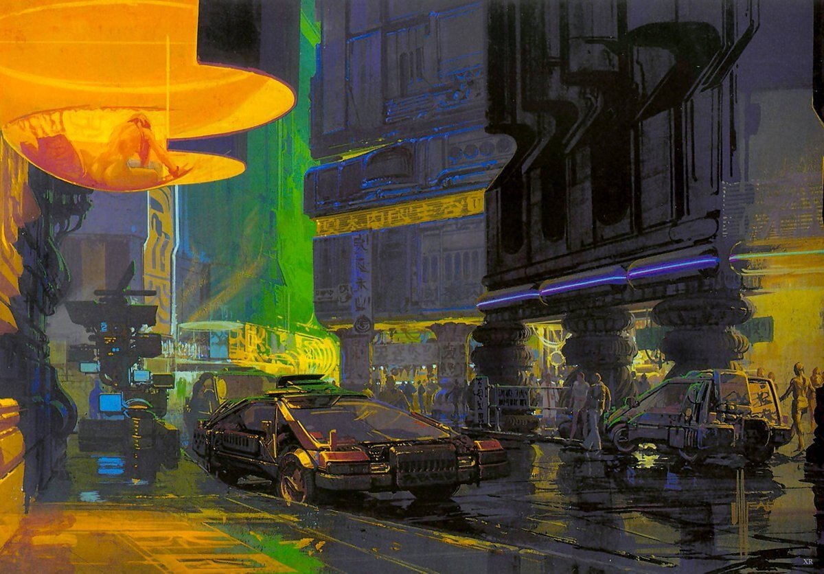 Сид Мид. Промышленный дизайнер / Syd Mead. Industrial designer | @gamsin |  Дзен