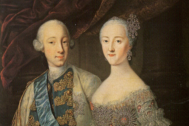 Петр и Екатерина 