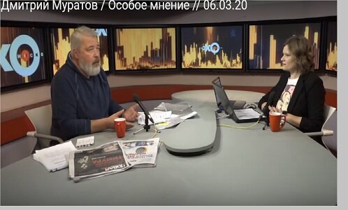 Дмитрий Муратов - редактор Новой Газеты.