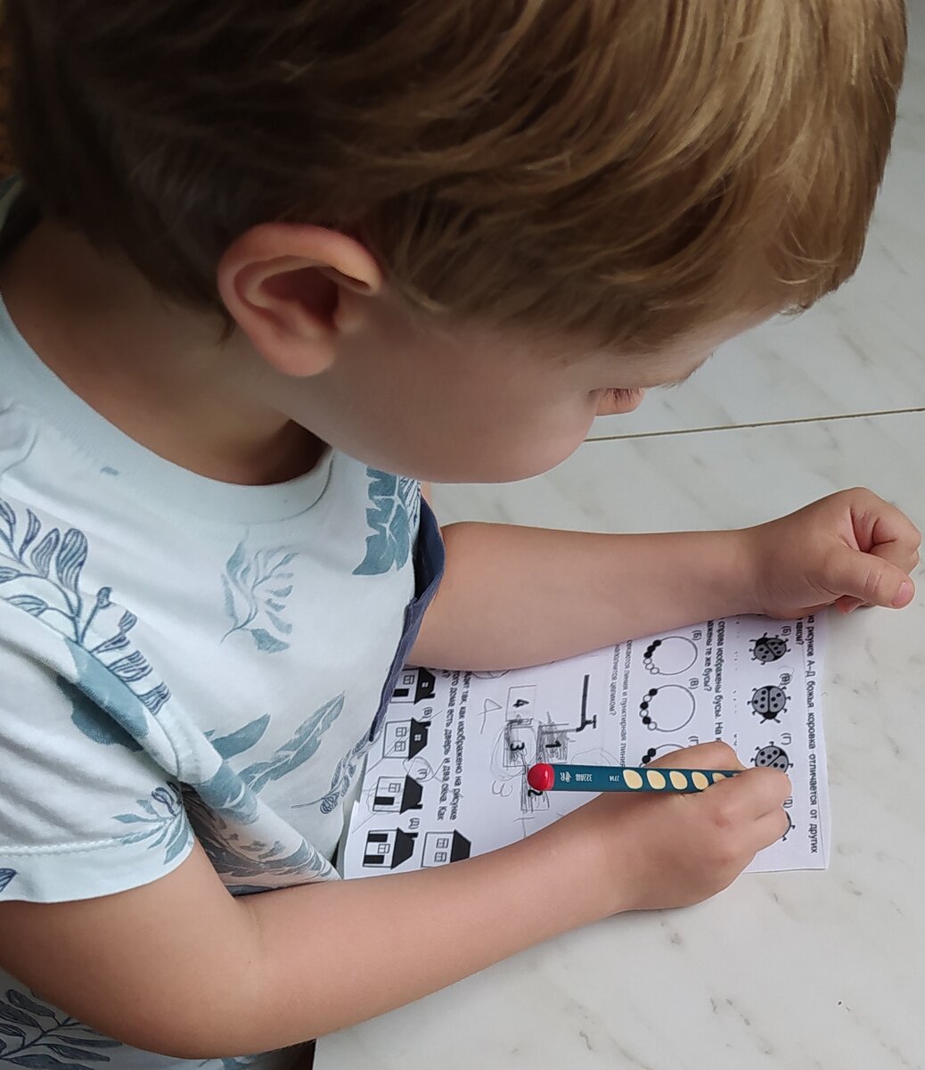 Человеческий детеныш решает задачки из "Кенгуру" и Яндекс-дзена. Начинать никогда не рано и никогда не поздно. 