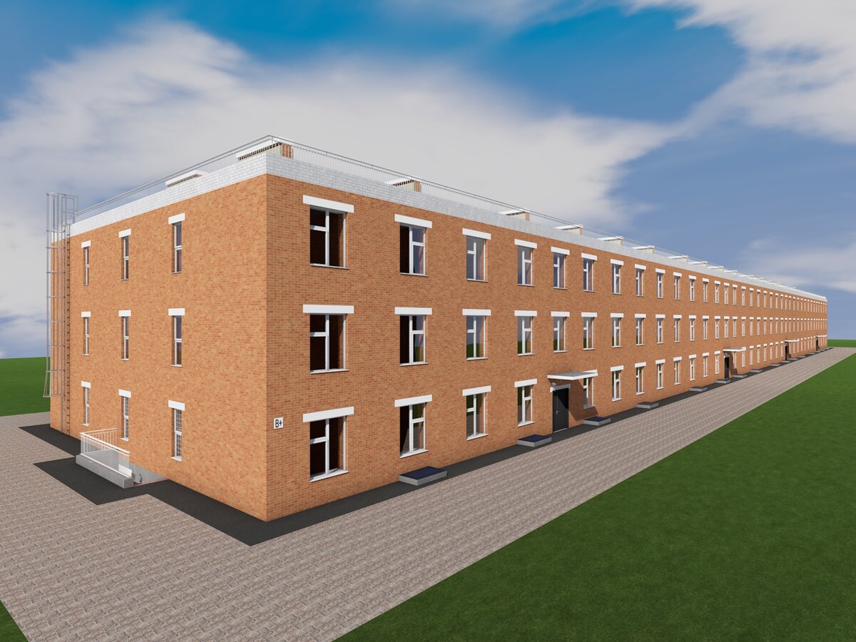 Проект дома для вынужденных переселенцев