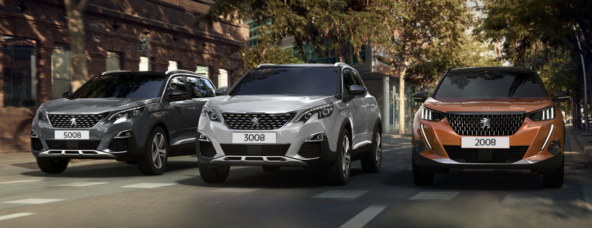 Модельный ряд Peugeot