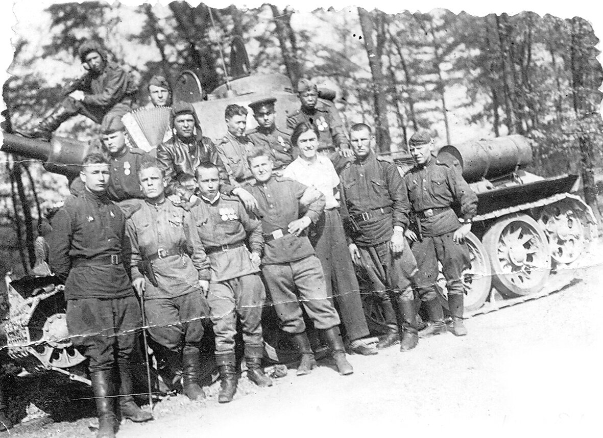 Недалеко от Праги. 12 мая 1945 г.