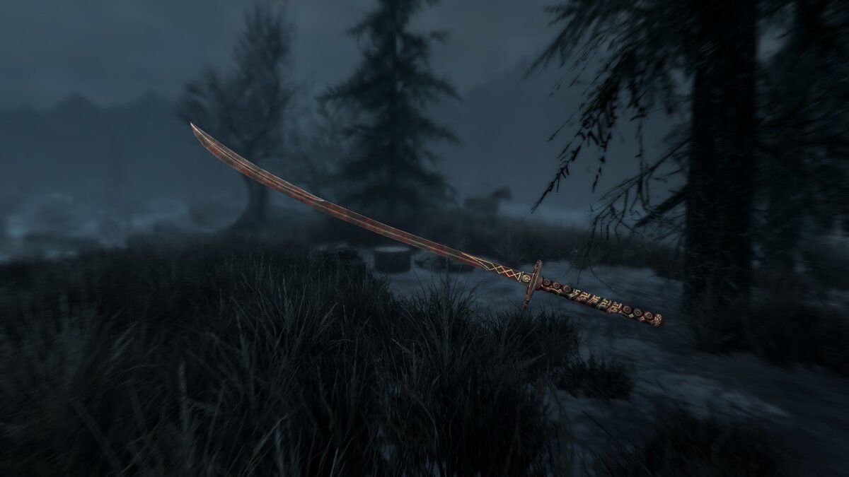 Красивый клинок