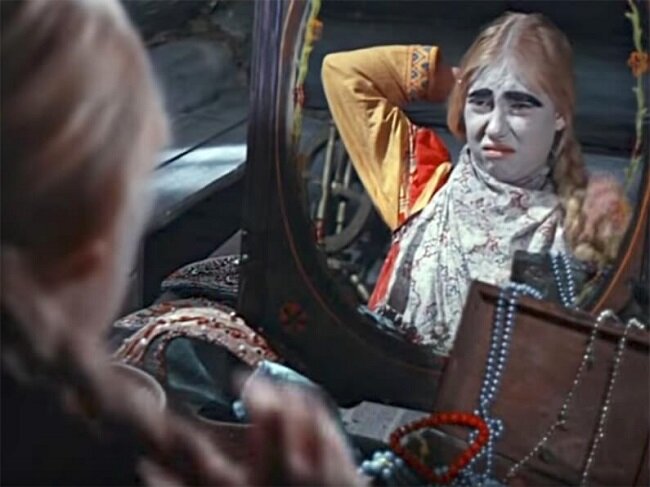 Кадр из фильма «Морозко» (1964). Скриншот.
