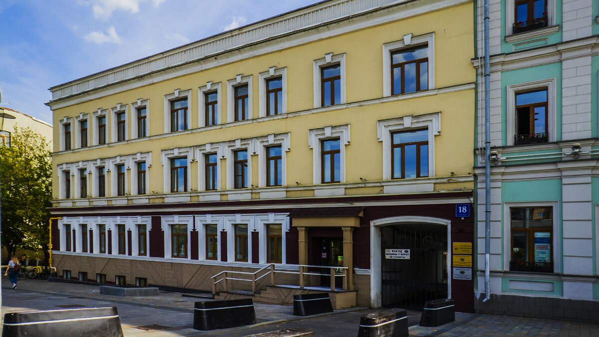 Отреставрированный фасад