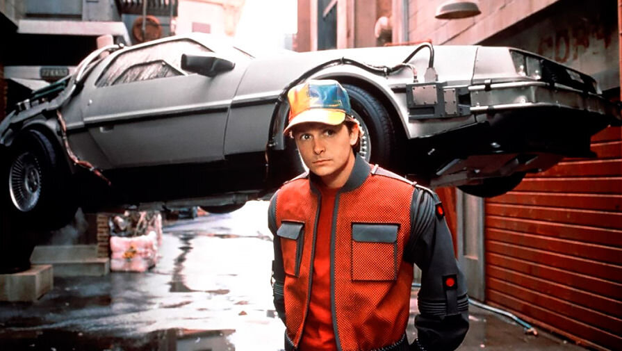 Кадр из фильма "Назад в будущее"