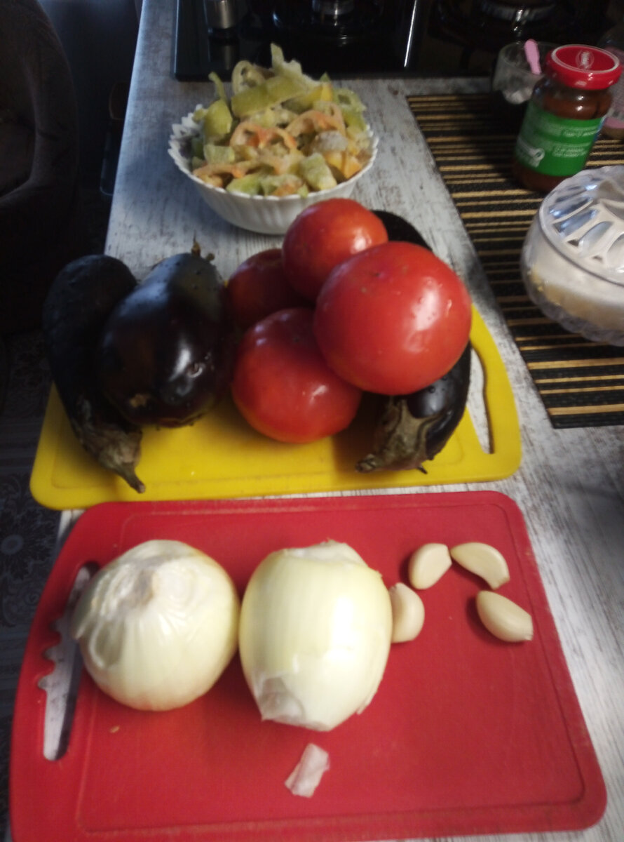 У меня сладкий перец замороженный. 