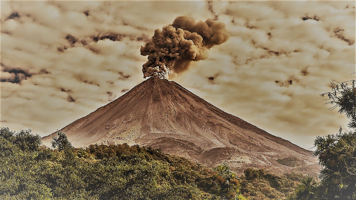 Вулкан Тоба. Фото из интернета