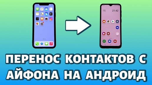 Как перенести контакты с Айфона на Андроид: Samsung, Xiaomi, Honor, Huawei