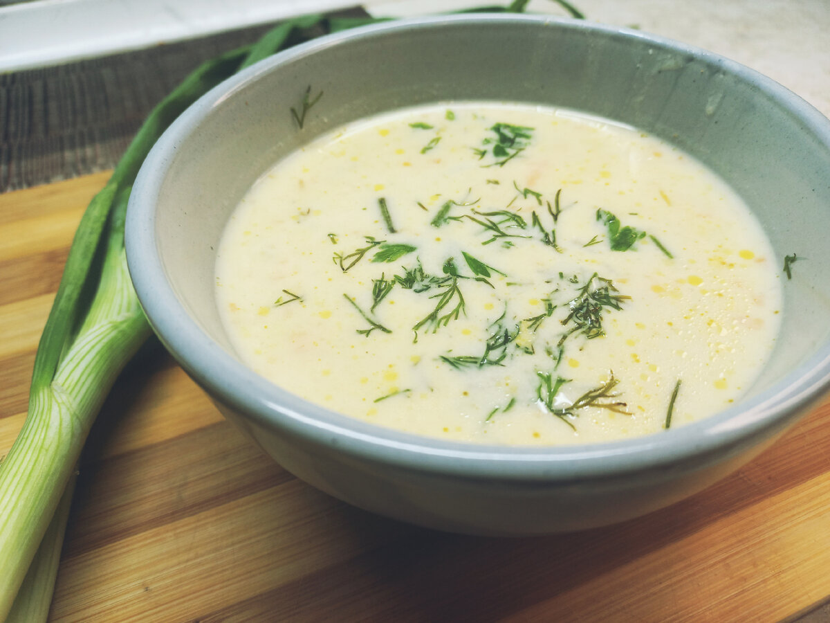 Сырный суп из плавленого сырка рецепт