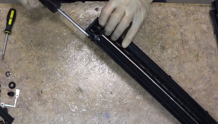 Фото 124. Две установленные шестеренки